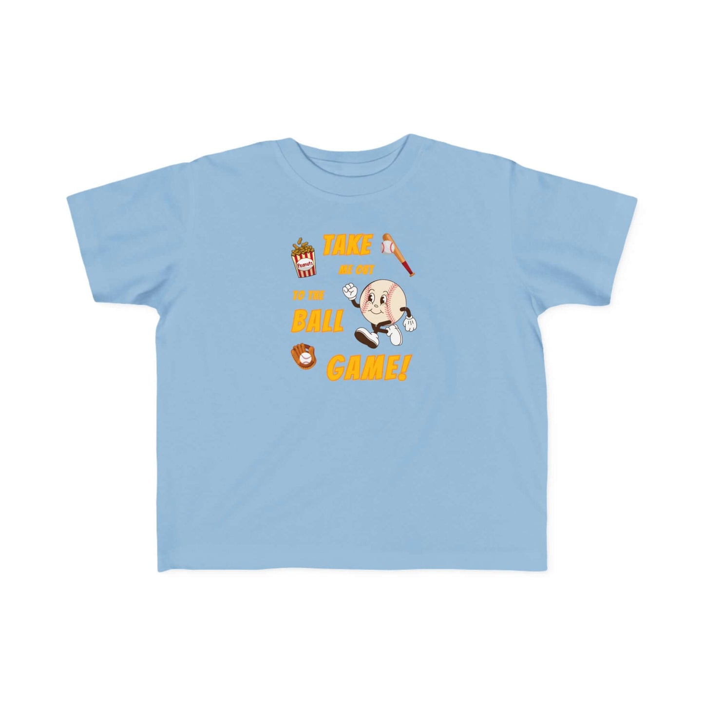 Ballgame Toddler's Tee Light Blue