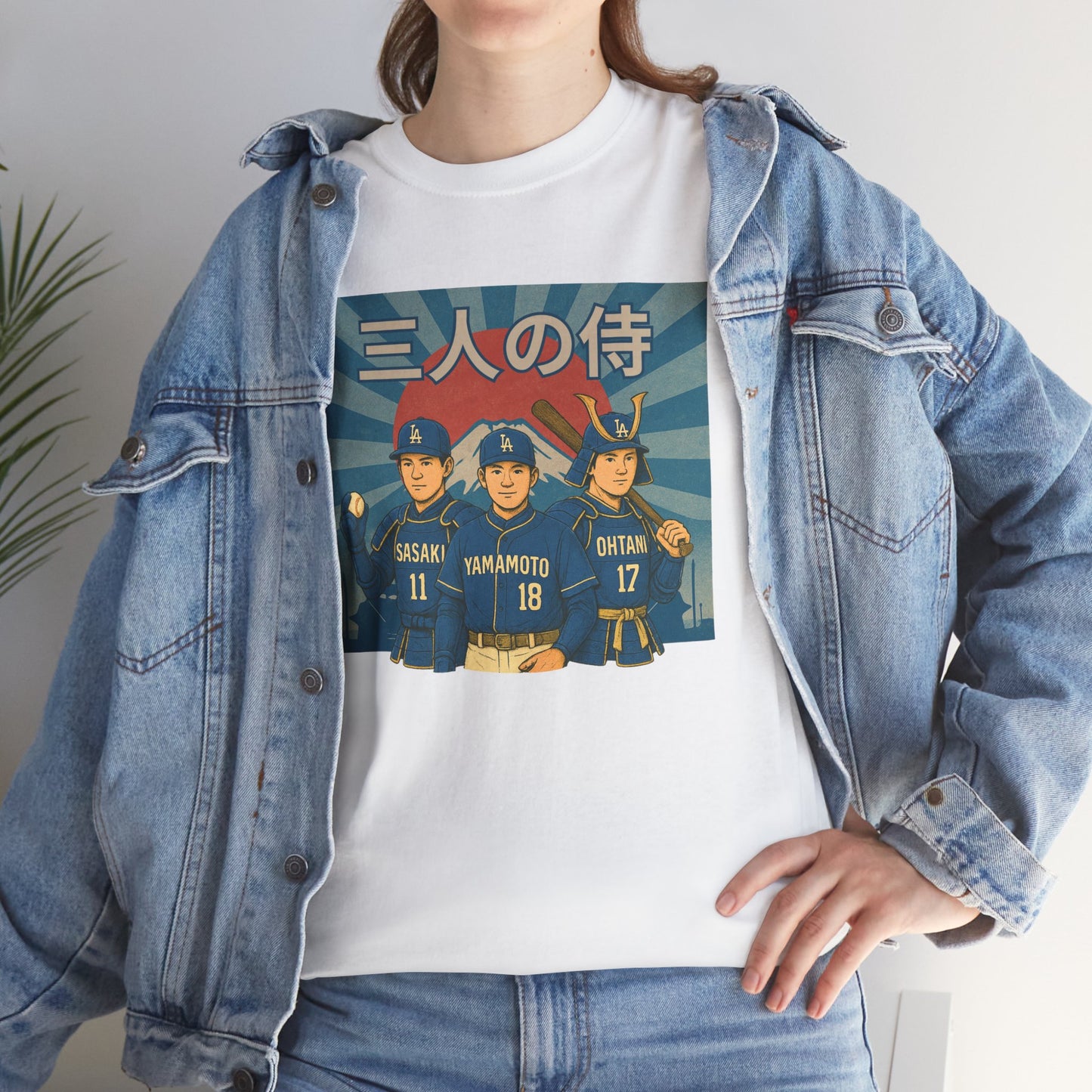 Three Samurai Dodgers T-shirt