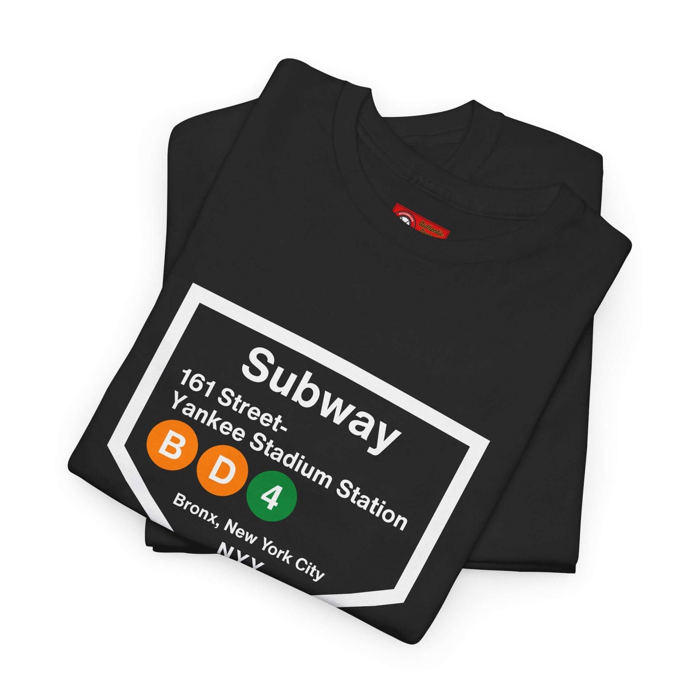 Yankee Stadium Subway Stop T-shirt