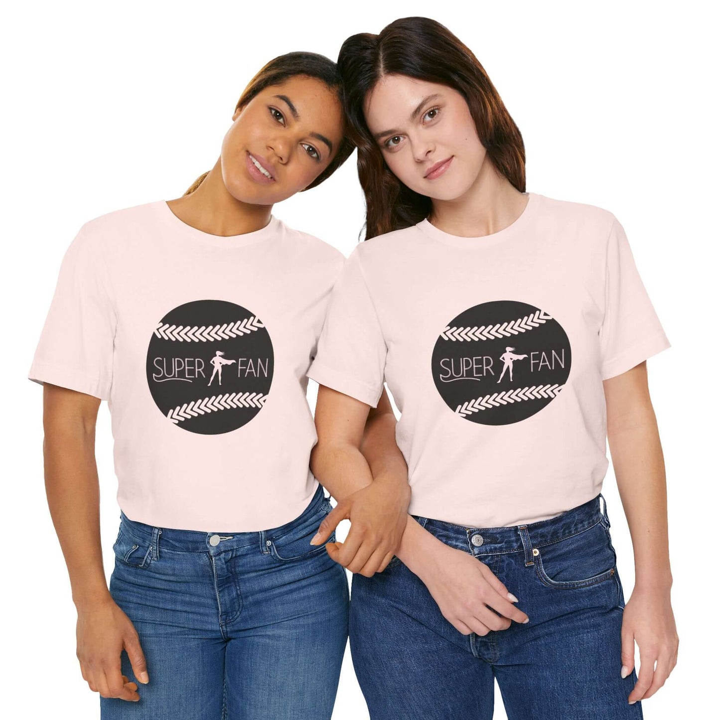 Super Fan Women's Baseball Tee