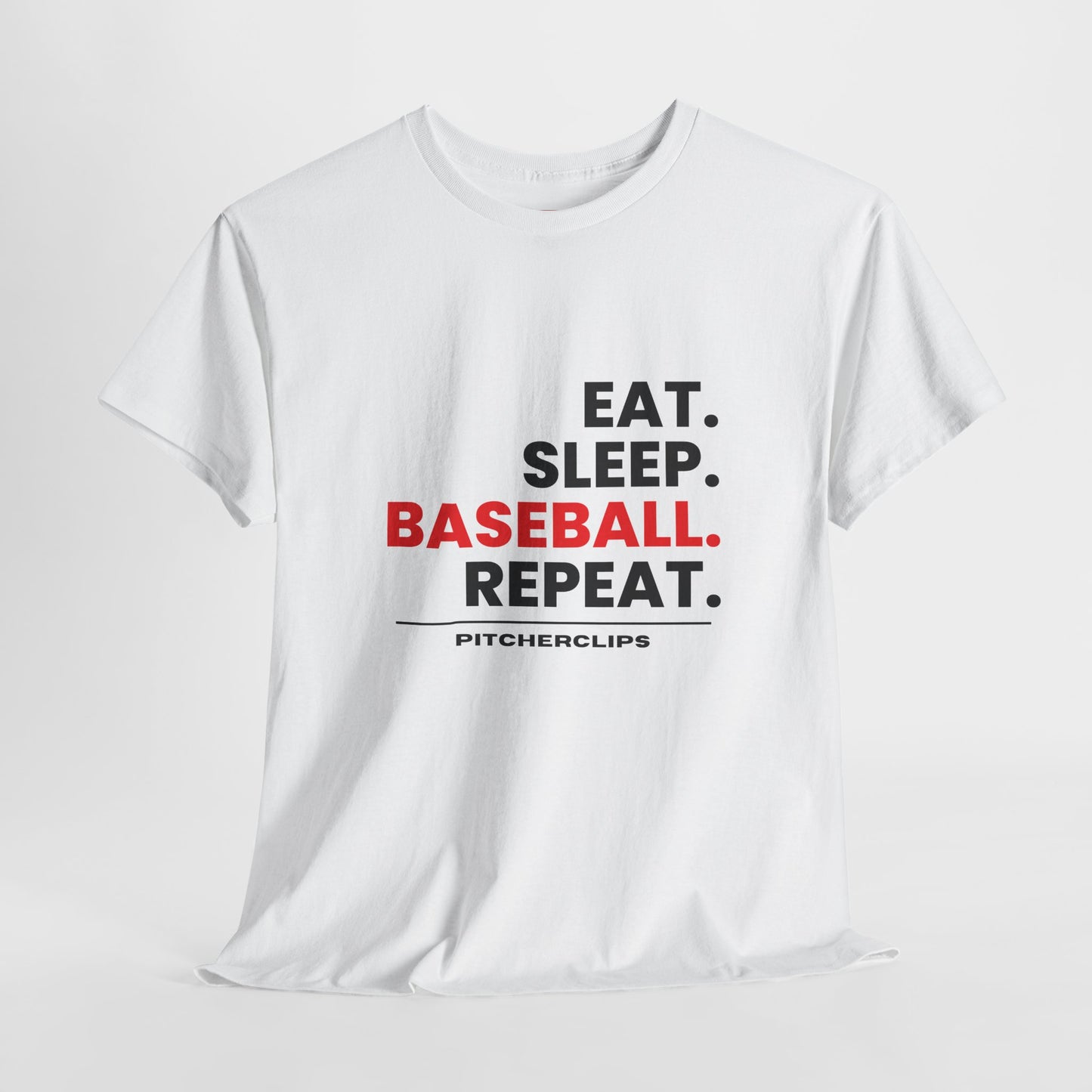 Eat Sleep Baseball Repeat T-shirt
