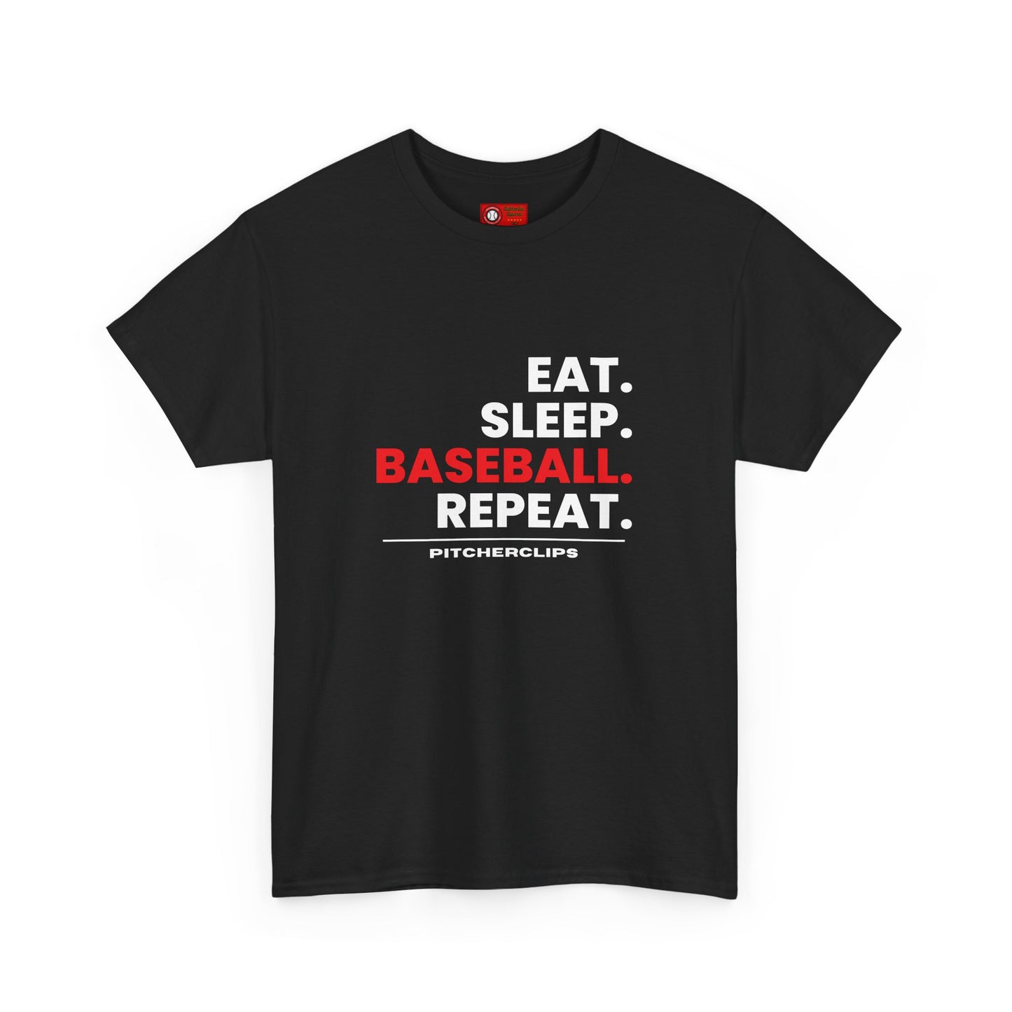 Eat Sleep Baseball Repeat T-shirt