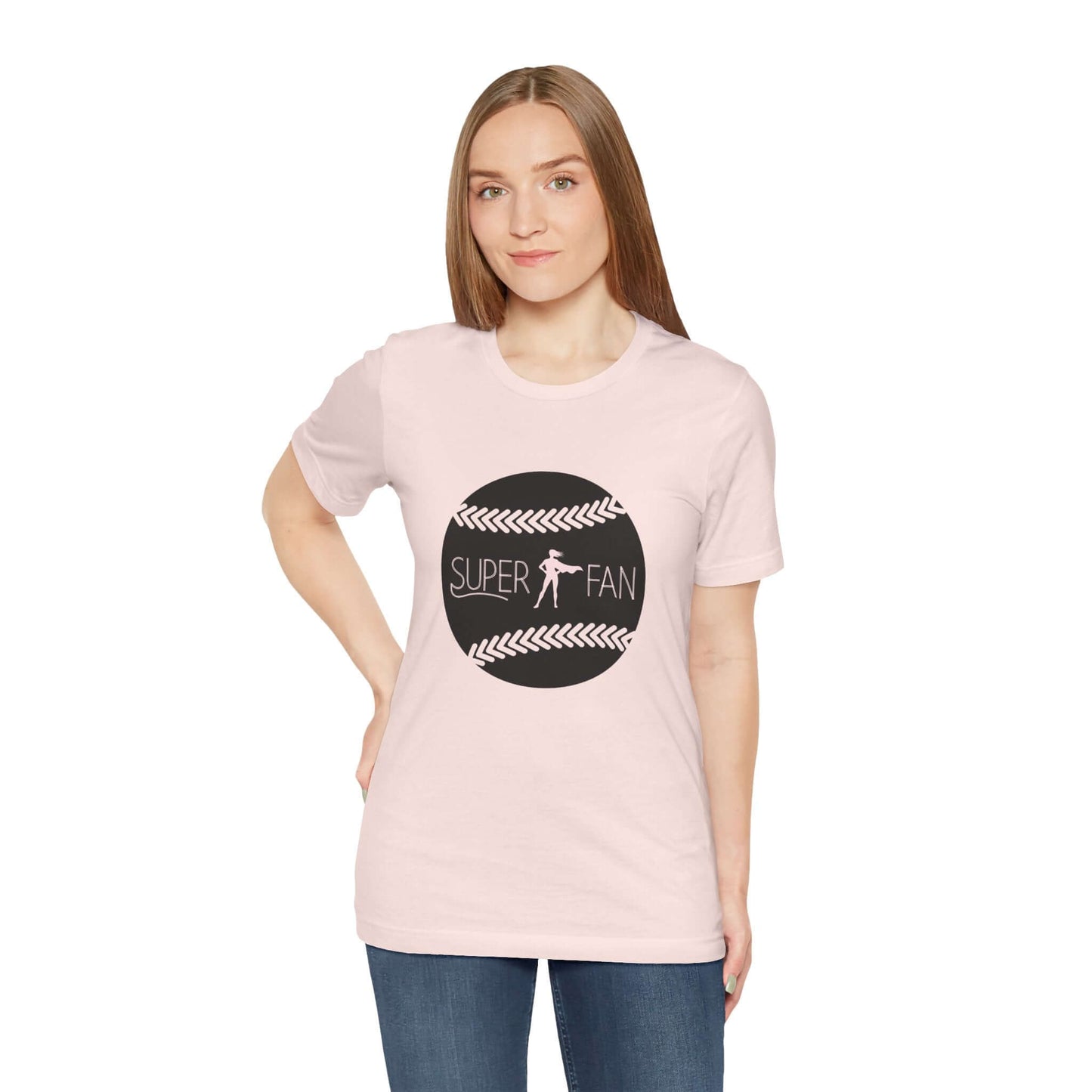 Super Fan Women's Baseball Tee