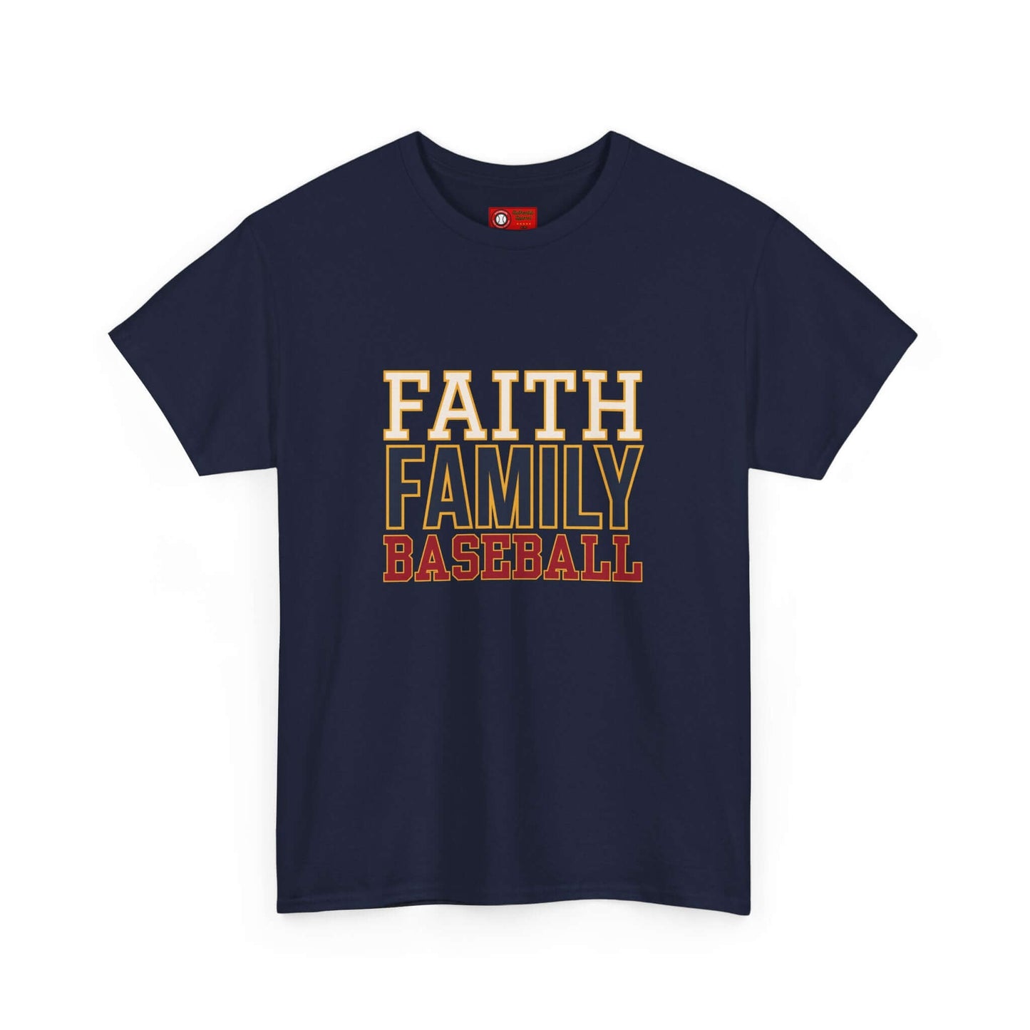 Faith Family Baseball T-shirt
