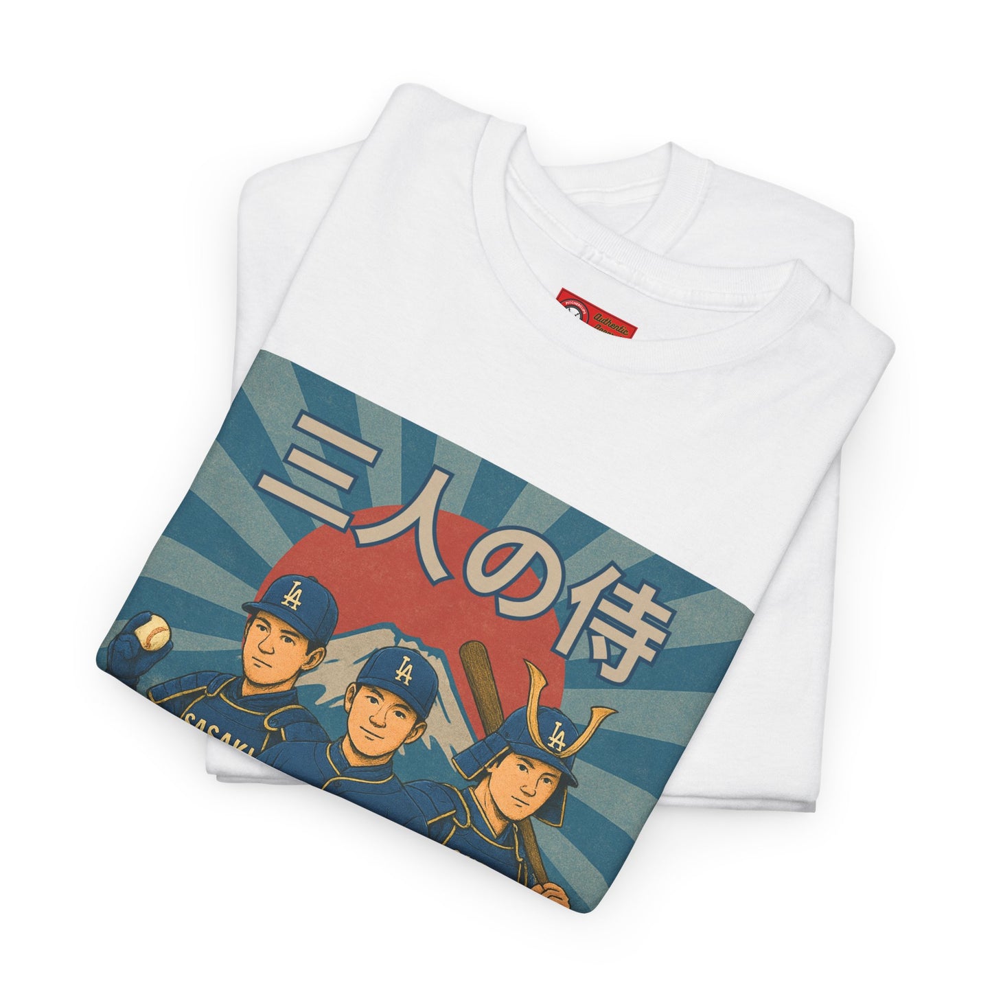 Three Samurai Dodgers T-shirt
