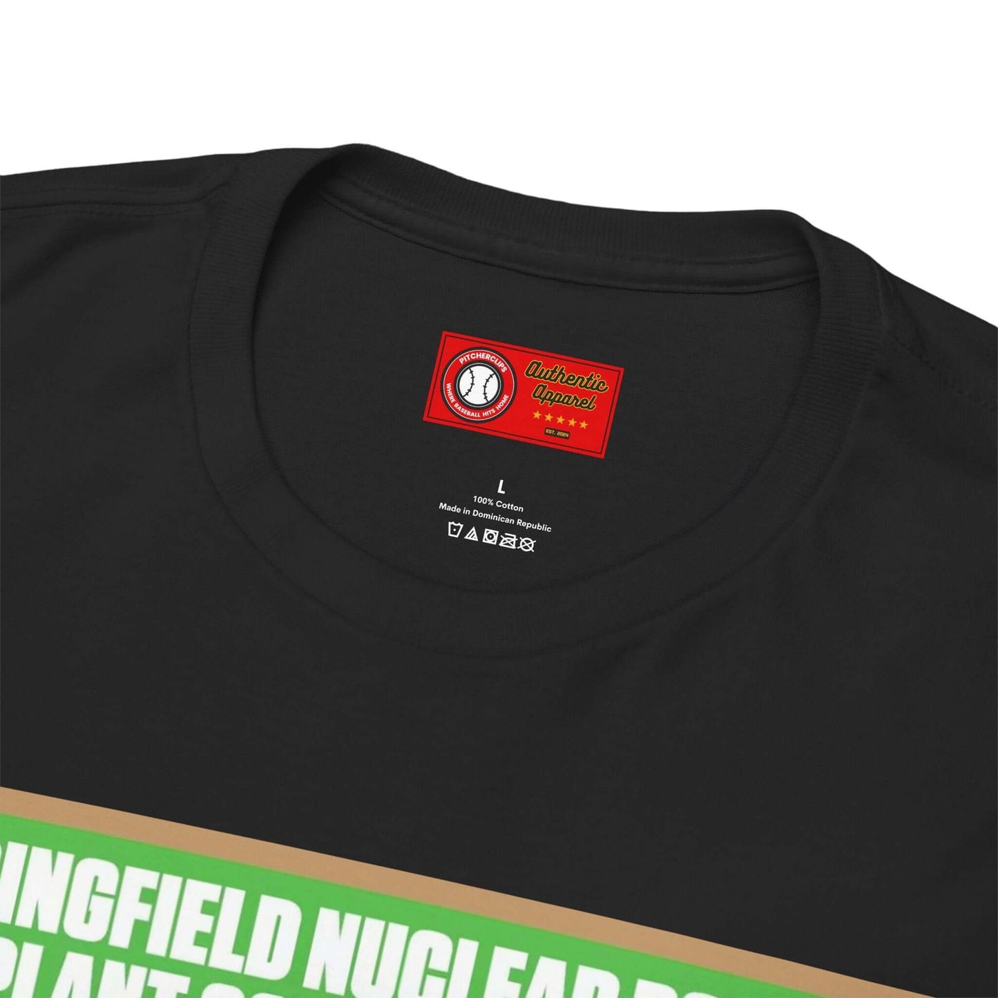 Simpsons Nuclear Power Plant Softball Team T-shirt