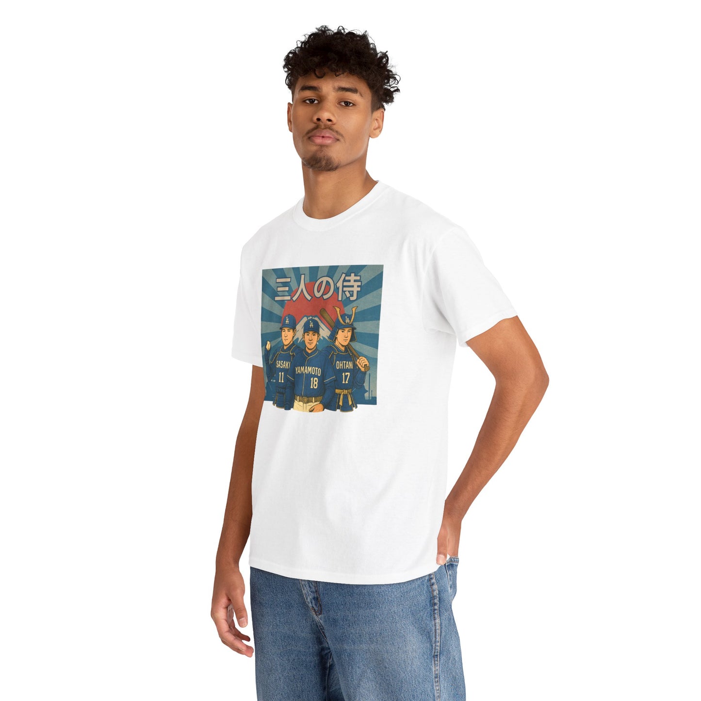 Three Samurai Dodgers T-shirt