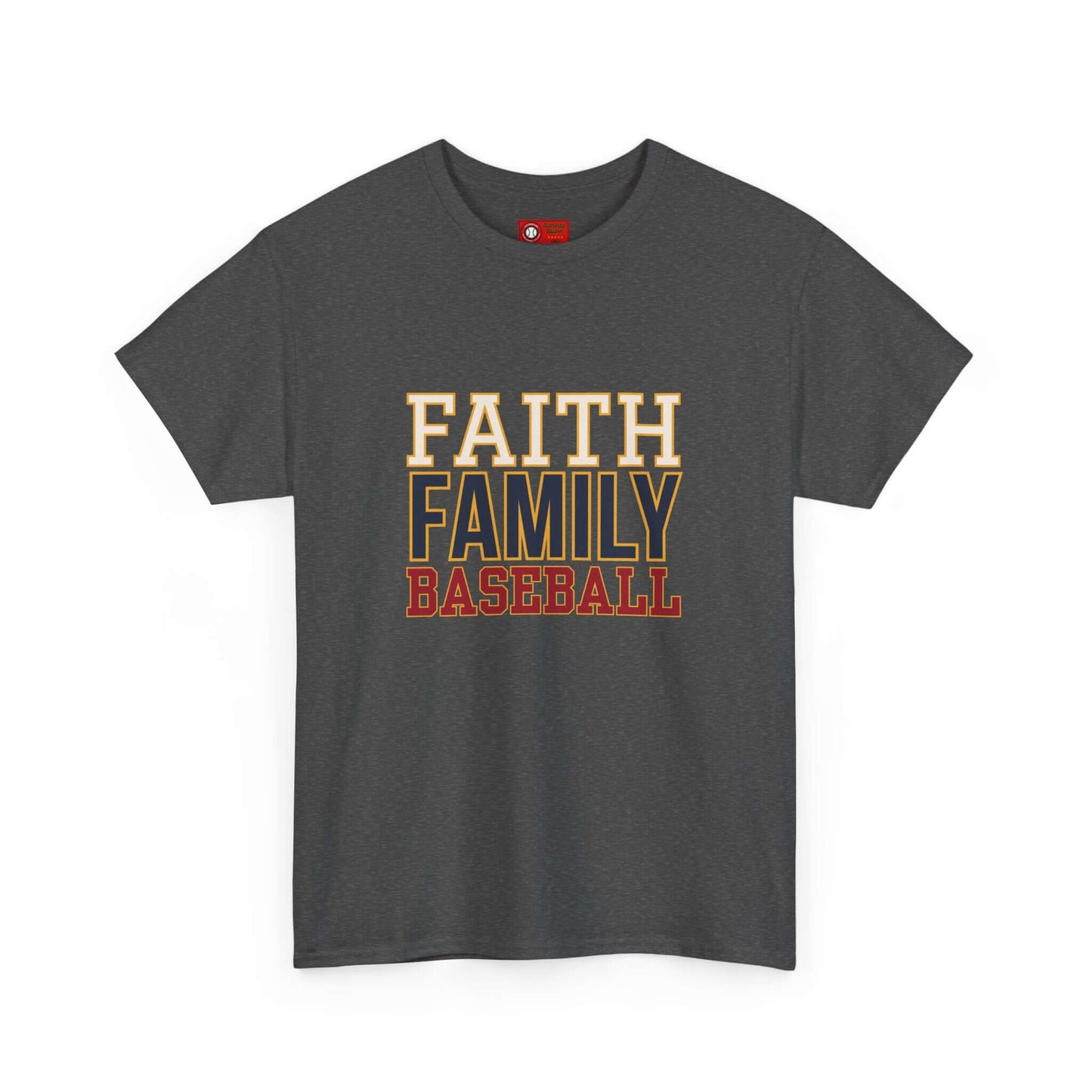 Faith Family Baseball T-shirt