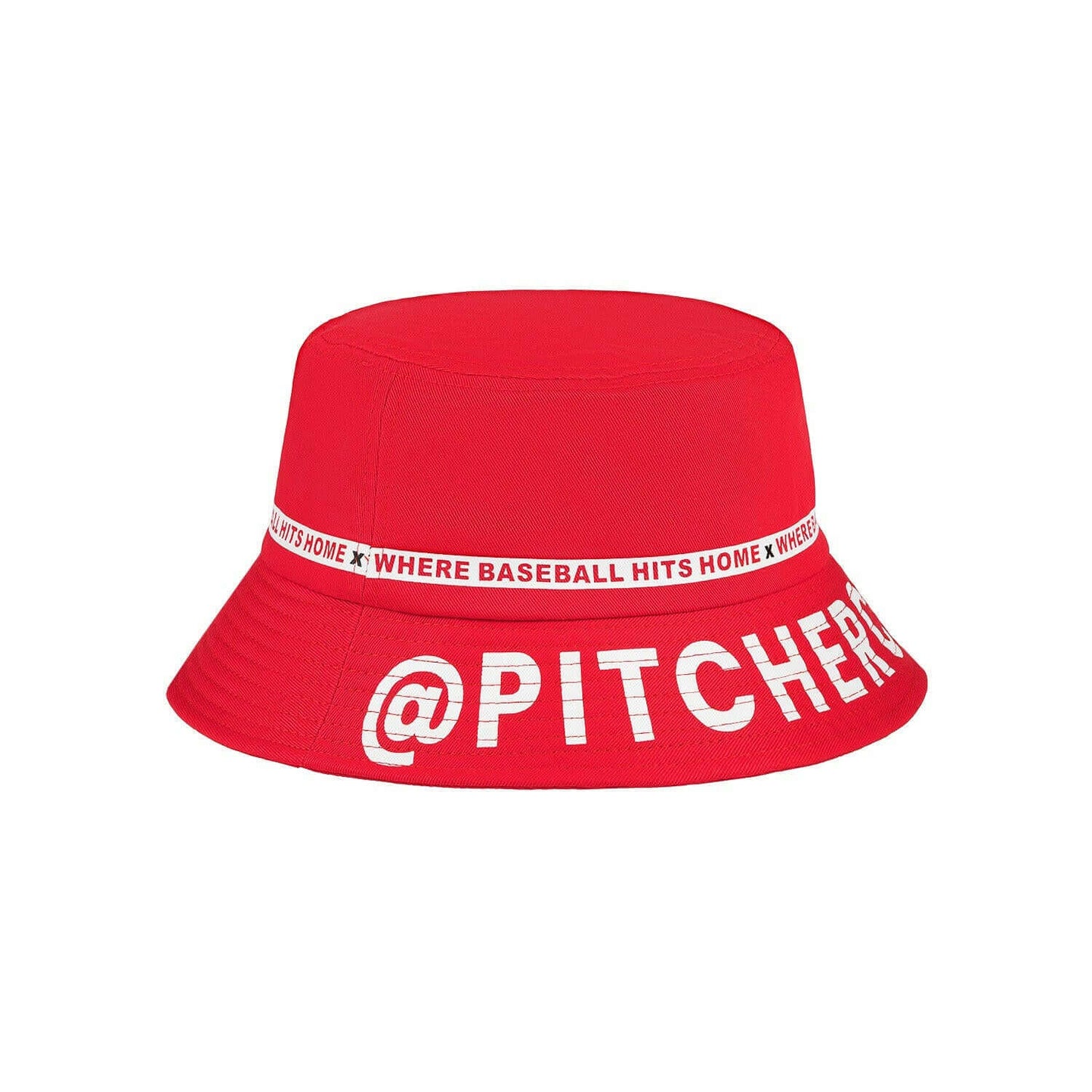 Pitcherclips Red Bucket Hat.