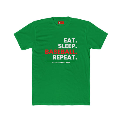 EAT SLEEP BASEBALL REPEAT T-shirt