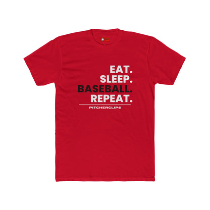 EAT SLEEP BASEBALL REPEAT T-shirt