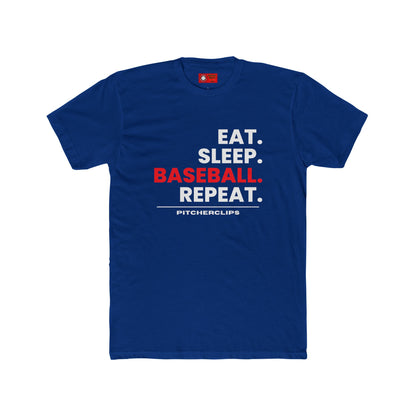 EAT SLEEP BASEBALL REPEAT T-shirt
