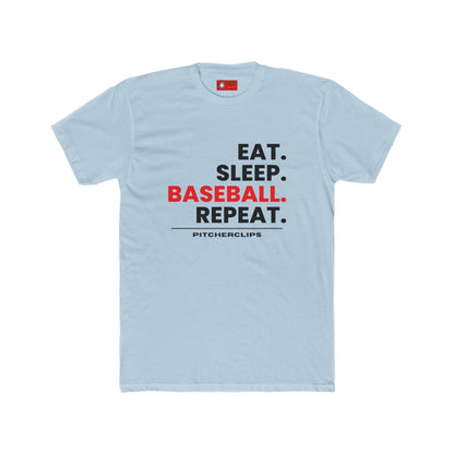 EAT SLEEP BASEBALL REPEAT T-shirt