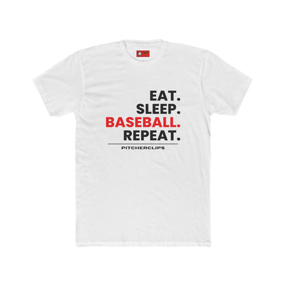 EAT SLEEP BASEBALL REPEAT T-shirt