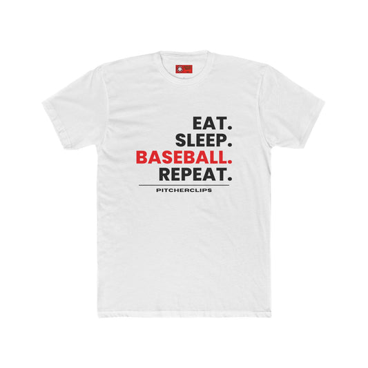 EAT SLEEP BASEBALL REPEAT T-shirt